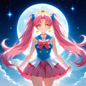 Anime Clásico IA - Estética de los 90 como Sailor Moon