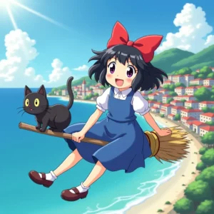 El Encanto de Chihiro en Kiki: Entregas a Domicilio