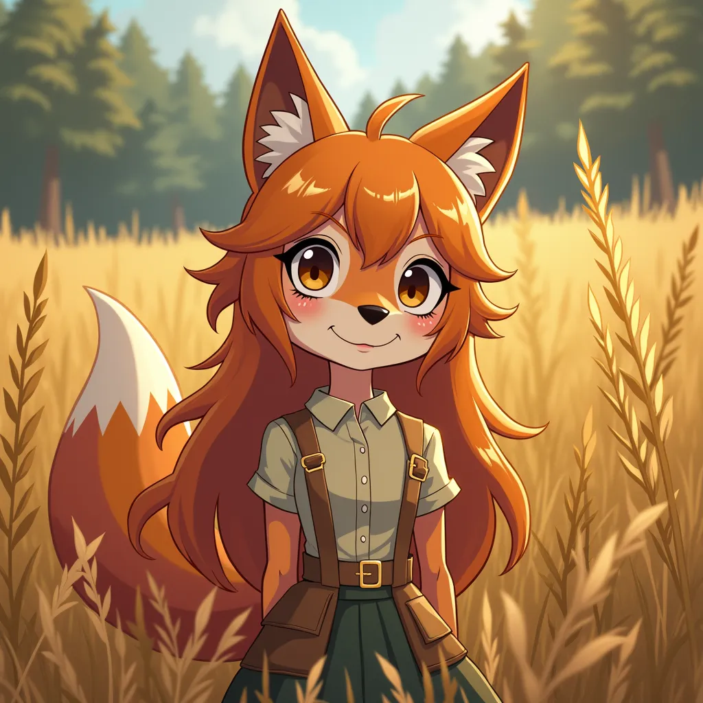 Holo Spice and Wolf Kemonomimi Foxgirl Arte IA en PixelAIForge