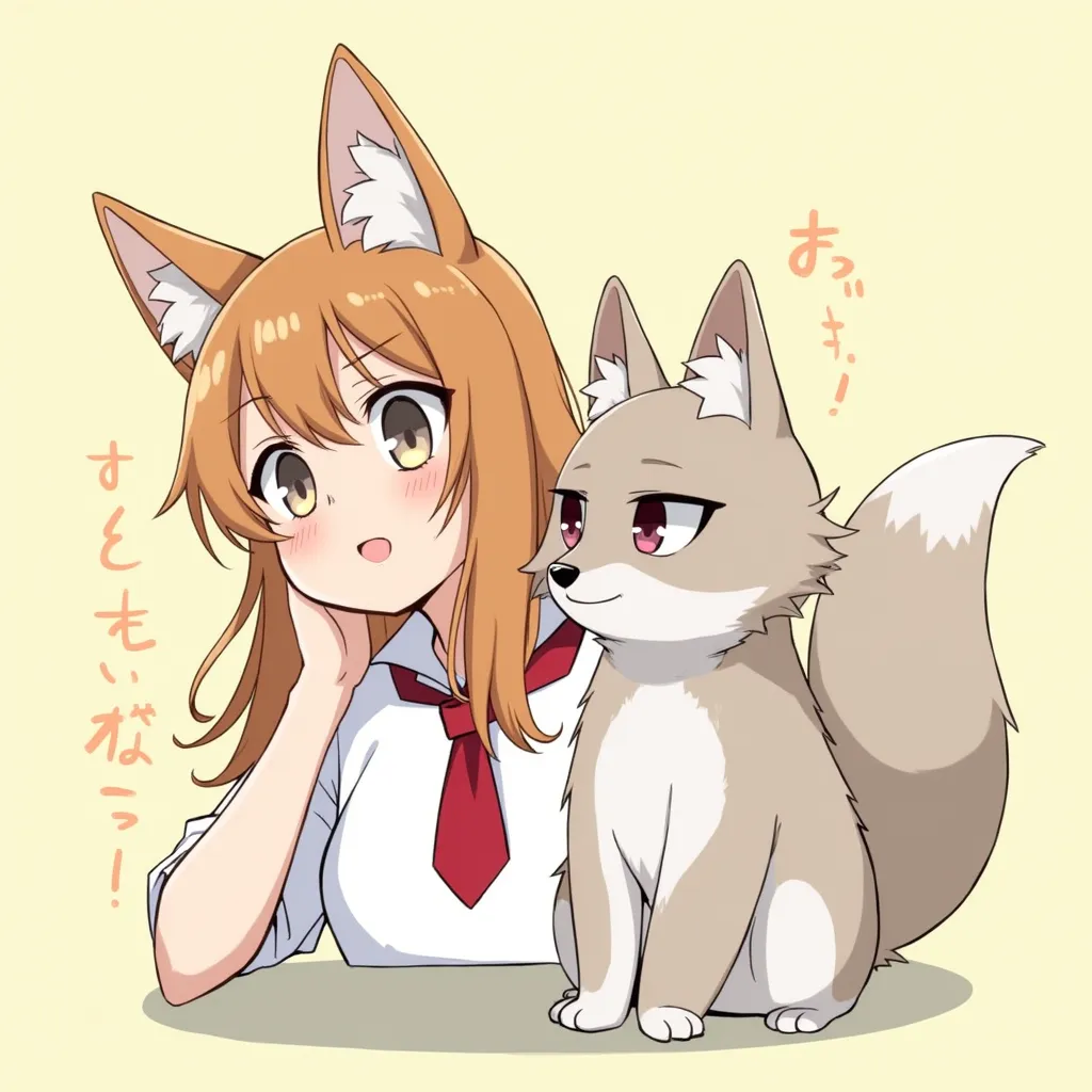 Kemonomimi Anime: Imágenes de Personajes con Orejas de Animales en PixelAIForge