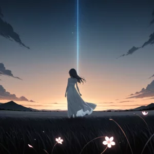 Imágenes Minimalista Anime IA: La Belleza de lo Simple