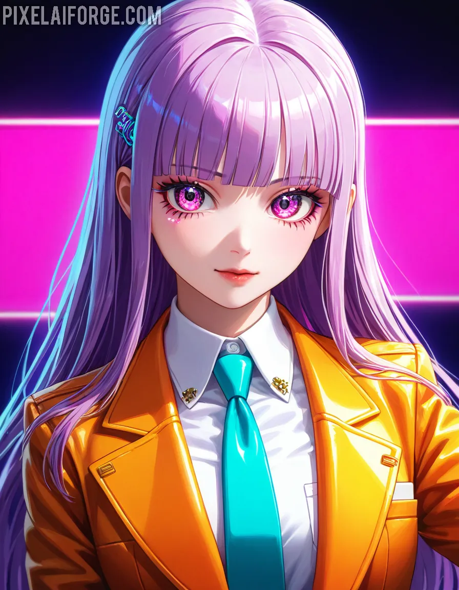 Kyouko Kirigiri Una detective fría pero brillante, recreada con IA
