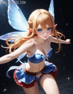 Lucy Heartfilia Maga Celestial con un Gran Espíritu de Lucha