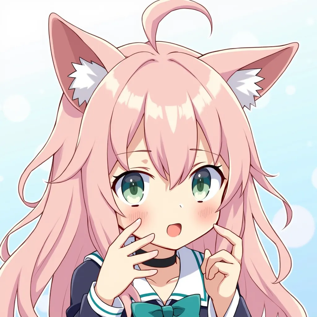 Kemonomimi Anime: Imágenes de Personajes con Orejas de Animales en PixelAIForge