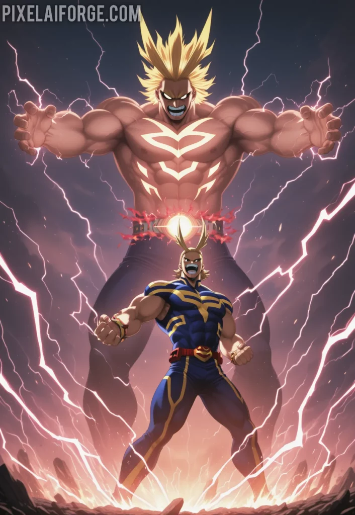 Historia y Legado de My Hero Academia: All Might vs All For One La Batalla que Definió una Era