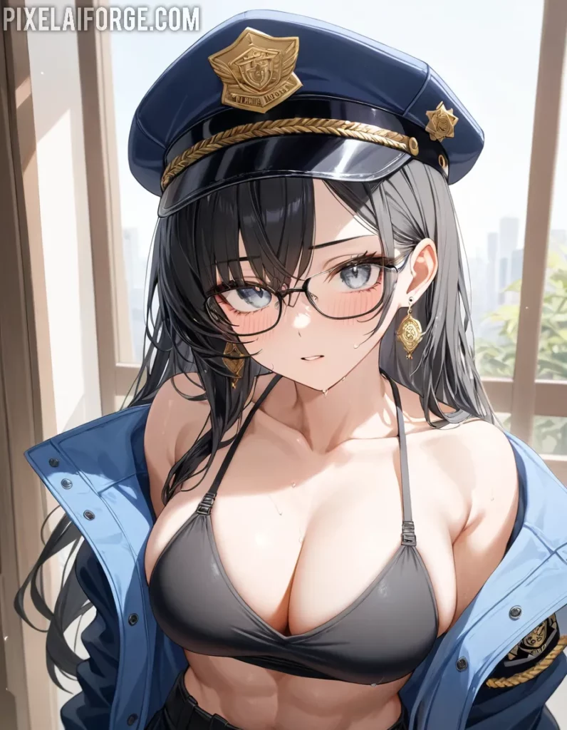Anime Police Officer: Style and Authority