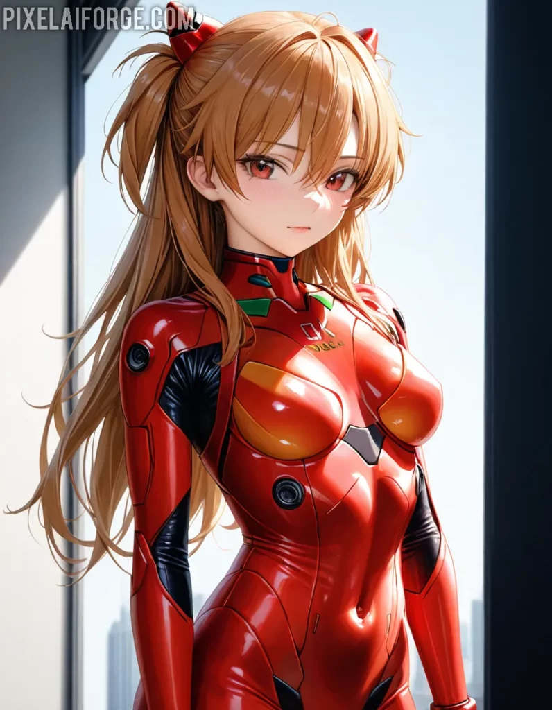 Asuka Langley Soryu en la Era de la IA: ¿Innovación o Infracción?
