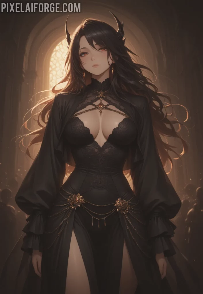 Crea Wallpapers de Chica Anime para Escritorio con Pixelaiforge