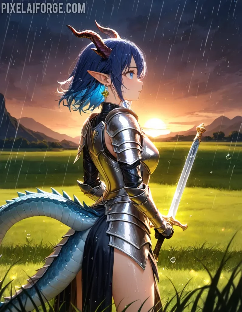 Dragon Knight 20-30 años de fuerza en anime