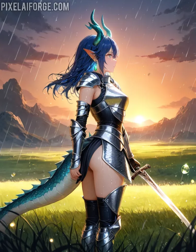 Dragon Knight 20-30 años de fuerza en anime