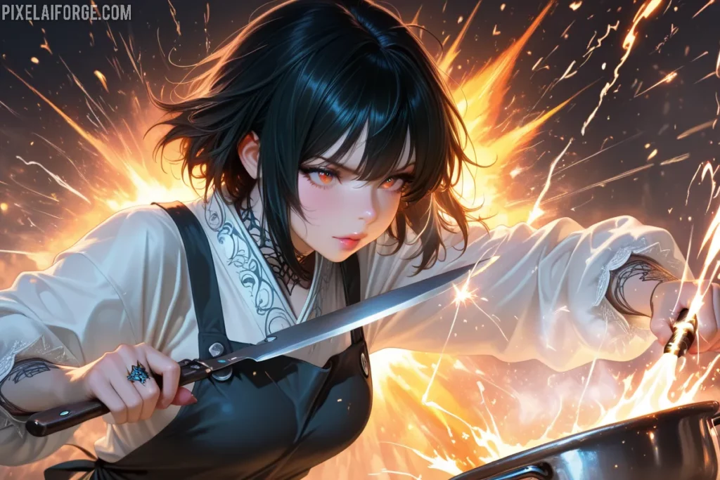 Sōma y Hayama se enfrentan en un duelo culinario épico lleno de intensidad