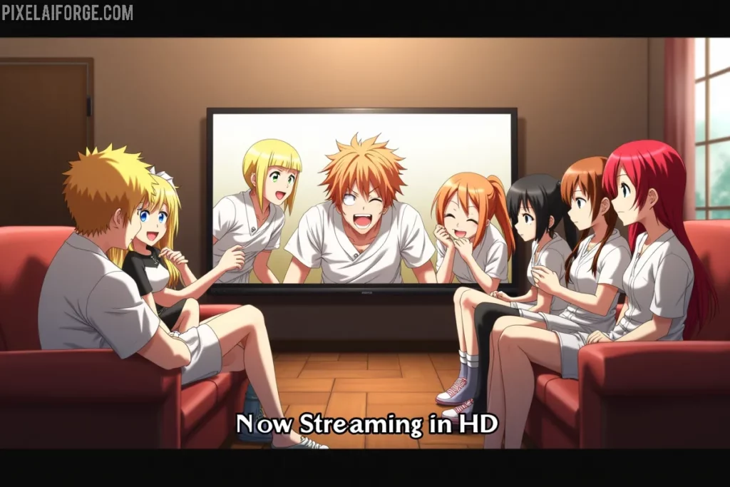 El elenco de Shokugeki no Soma ve su serie favorita mientras se transmite en alta definición