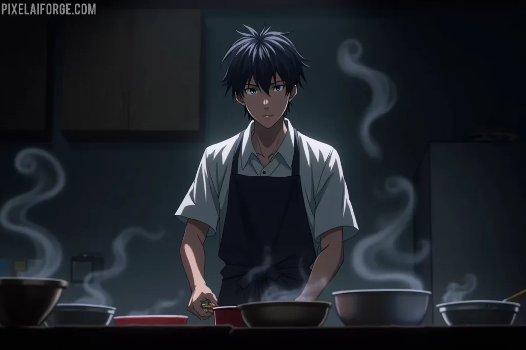 Subaru enfrenta sus demonios interiores mientras cocina en una de las batallas más emotivas del anime
