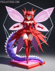 Enchanting Fairy Anime Art Created with Fooocus AI