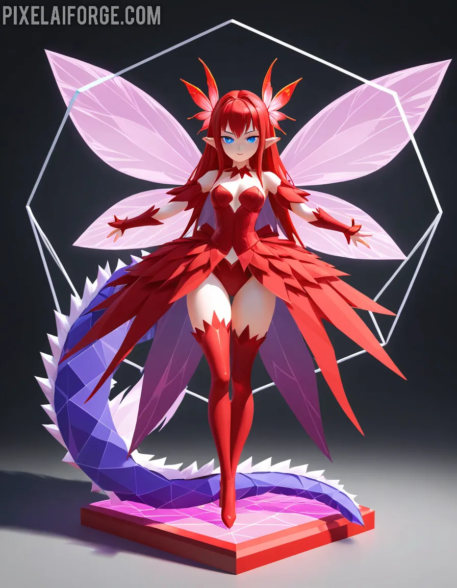 Enchanting Fairy Anime Art Created with Fooocus AI