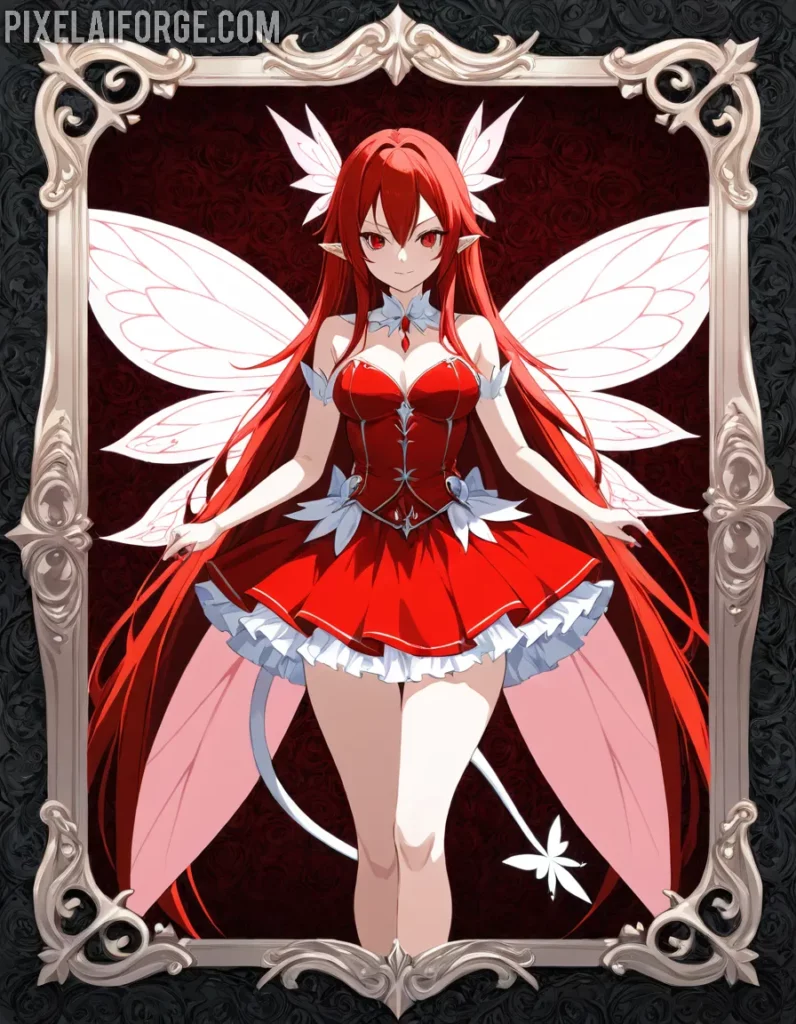Enchanting Fairy Anime Art Created with Fooocus AI
