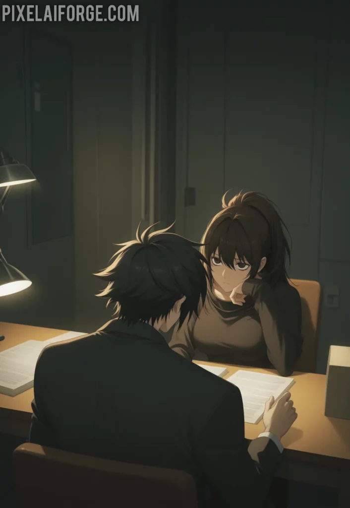 Enfrentamiento Inteligente L contra Light en Death Note