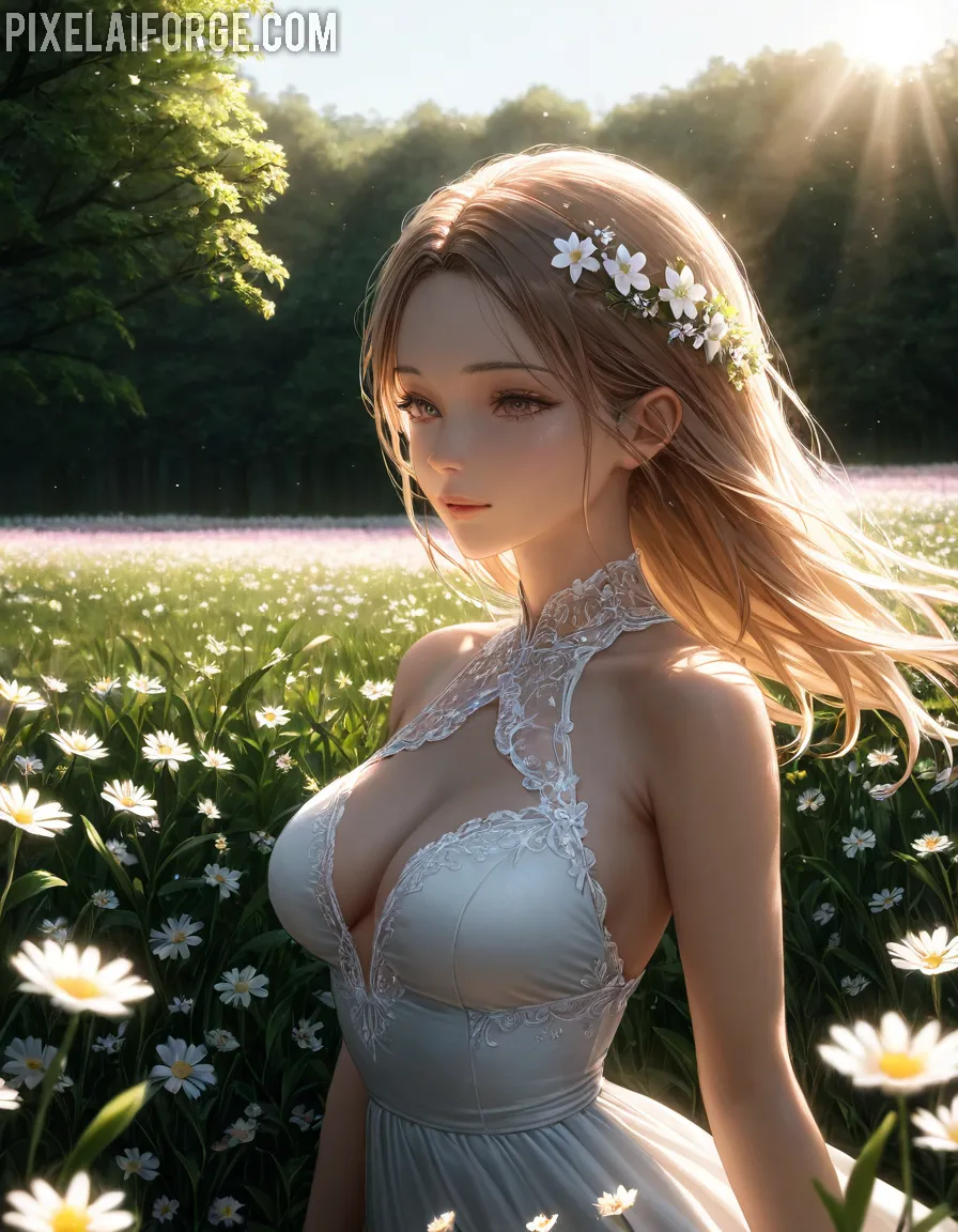 Flower Gardener 14-18 años de naturaleza en anime