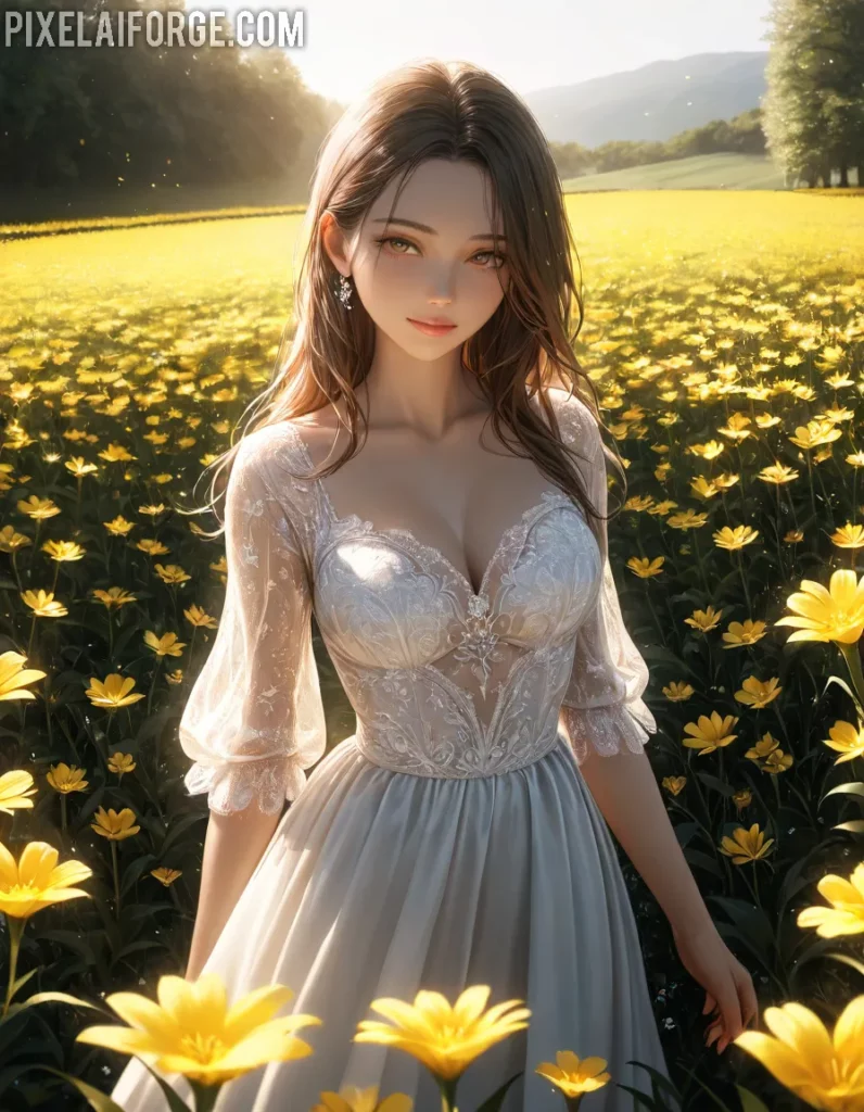 Flower Gardener 14-18 años de naturaleza en anime