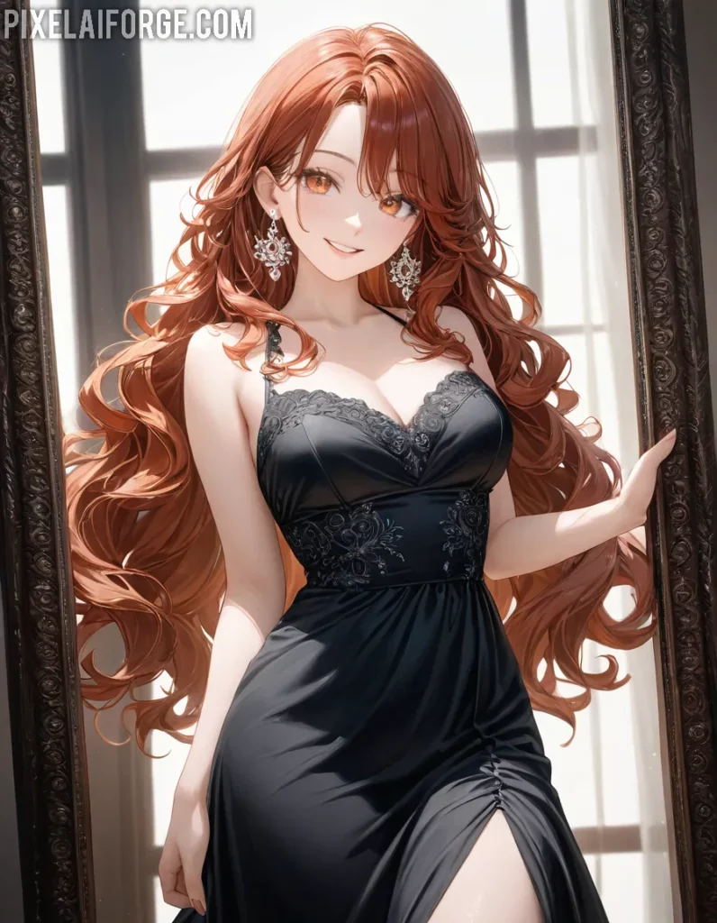 Fondos Elegantes para Móvil: Estilo Anime Sofisticado