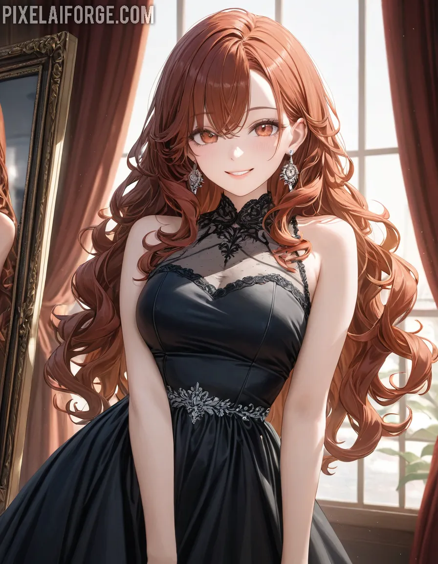 Fondos Elegantes para Móvil: Estilo Anime Sofisticado