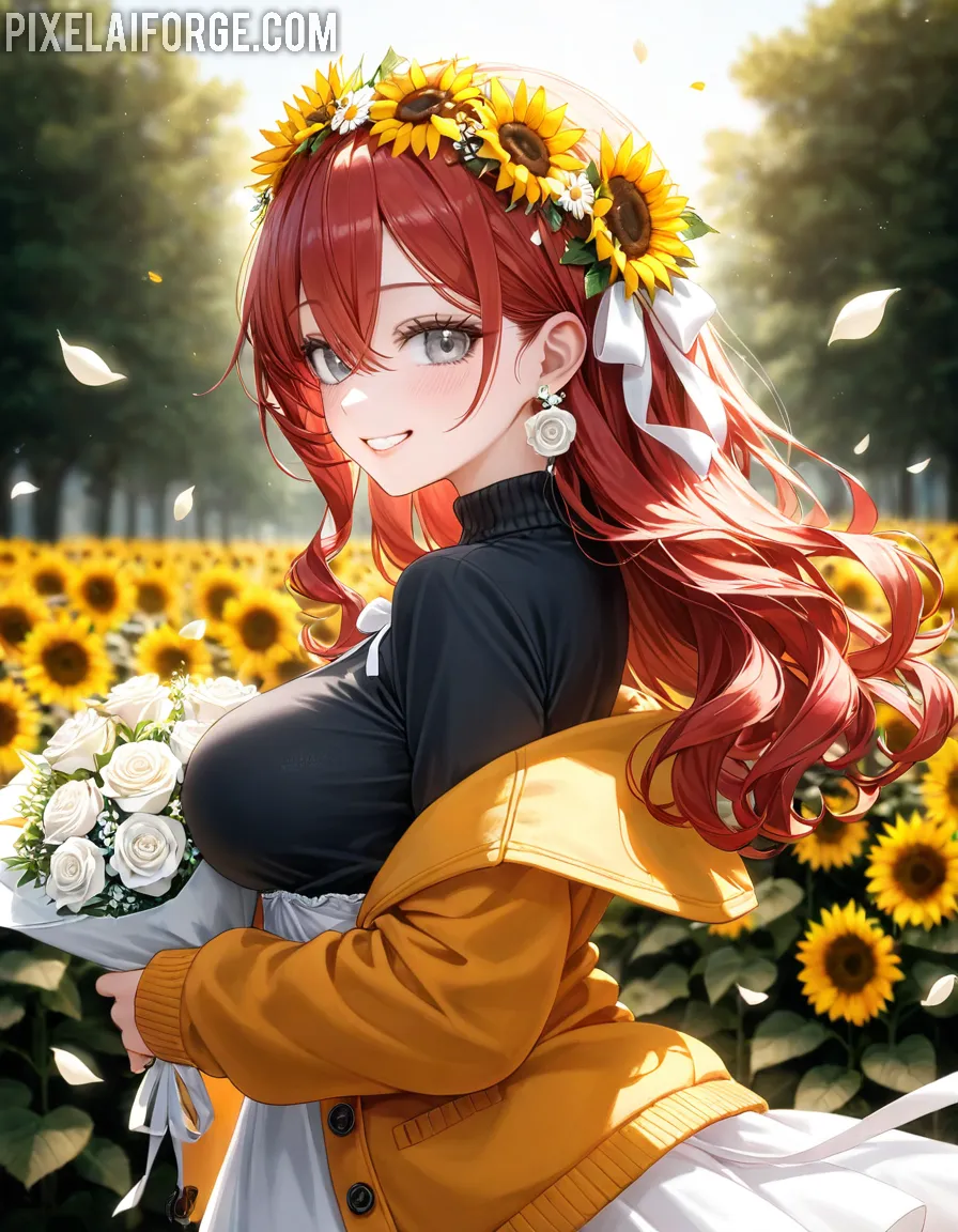 Fondos Florales para Móvil: Encanto Anime Natural