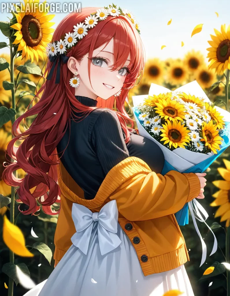 Fondos Florales para Móvil: Encanto Anime Natural