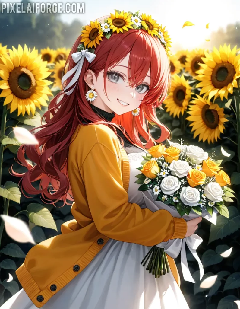 Fondos Florales para Móvil: Encanto Anime Natural