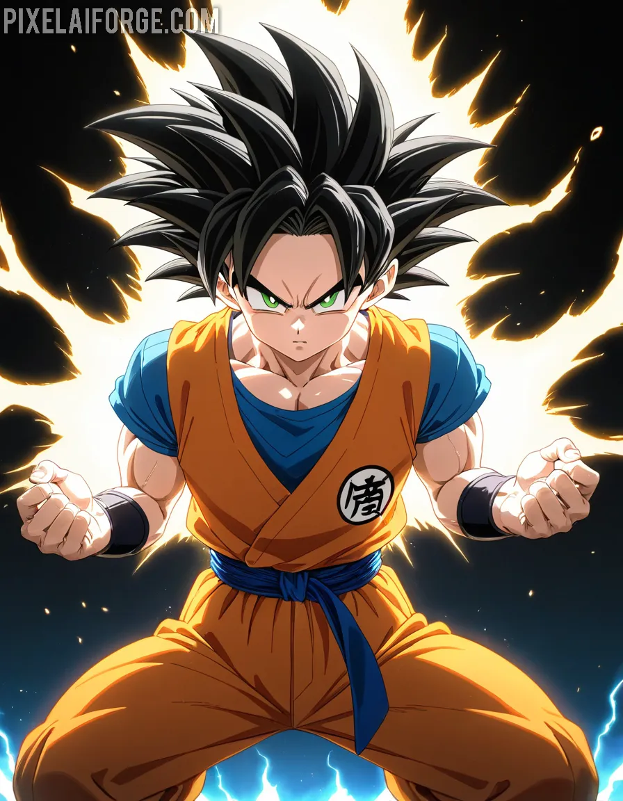 Héroes Anime: La Energía Épica de la Acción