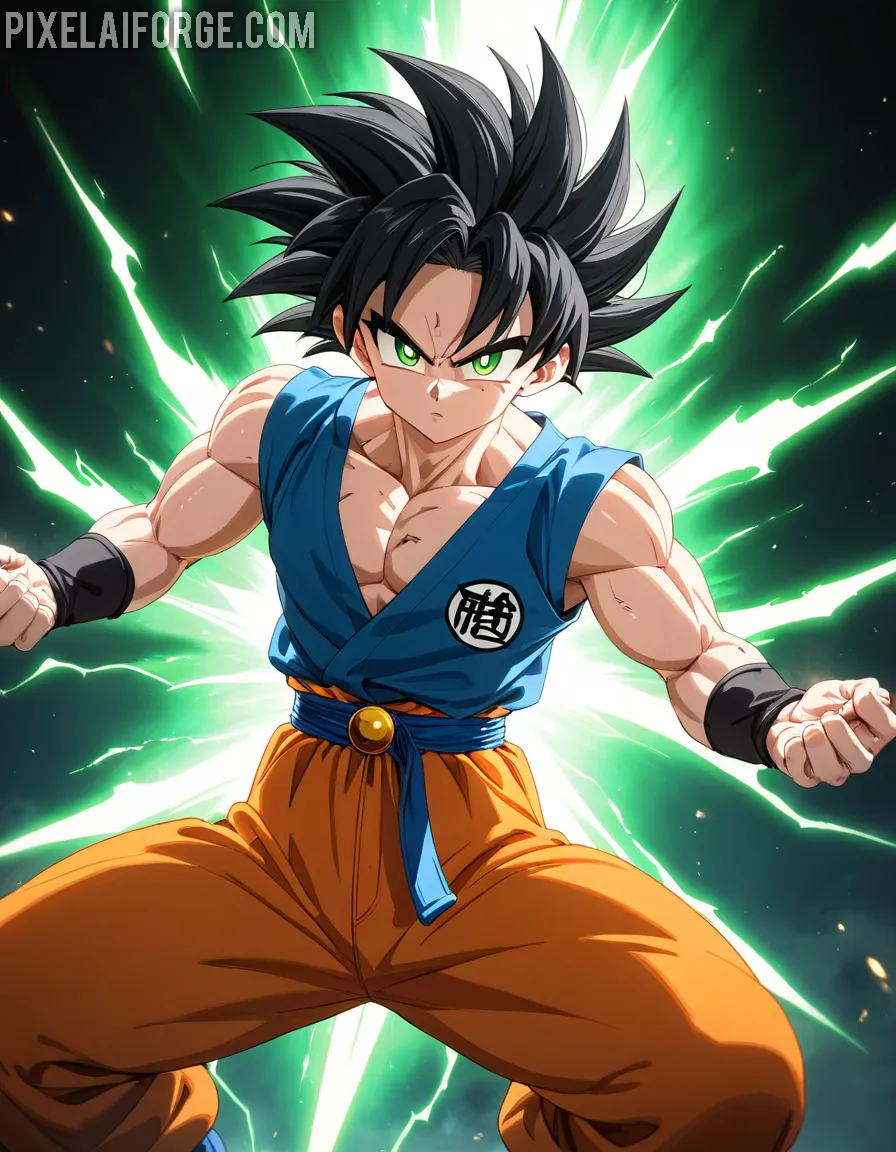 Héroes Anime: La Energía Épica de la Acción