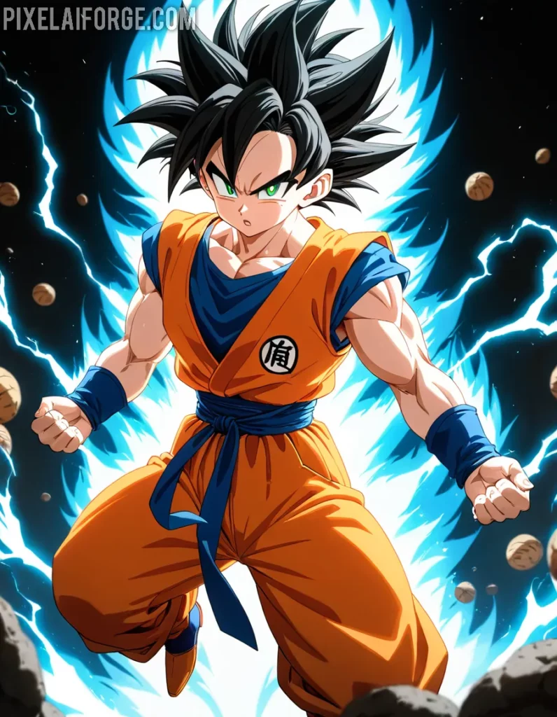 Héroes Anime: La Energía Épica de la Acción