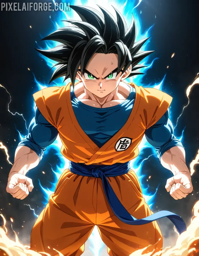 Héroes Anime: La Energía Épica de la Acción