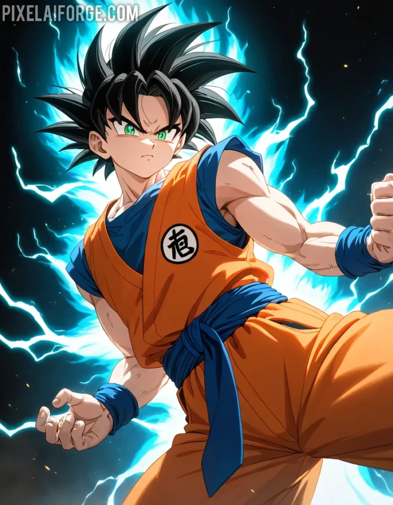 Héroes Anime: La Energía Épica de la Acción