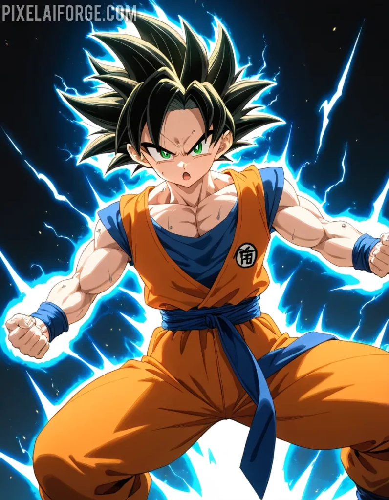 Héroes Anime: La Energía Épica de la Acción