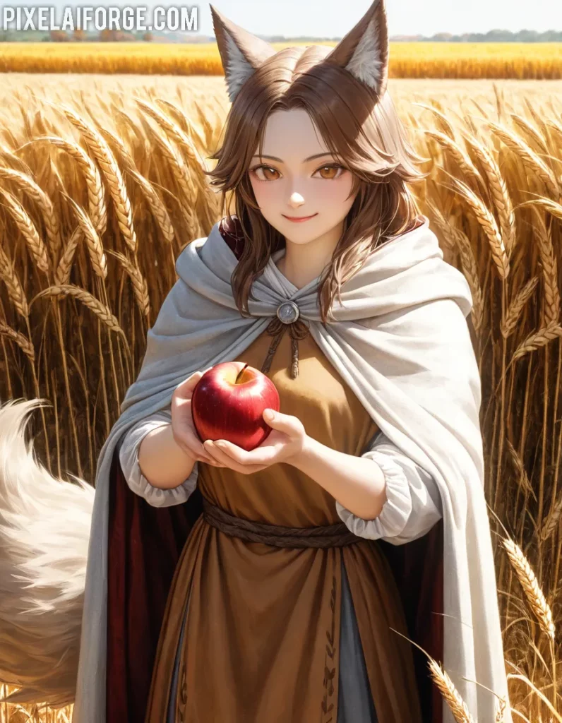 Holo 600 años de sabiduría en Spice and Wolf