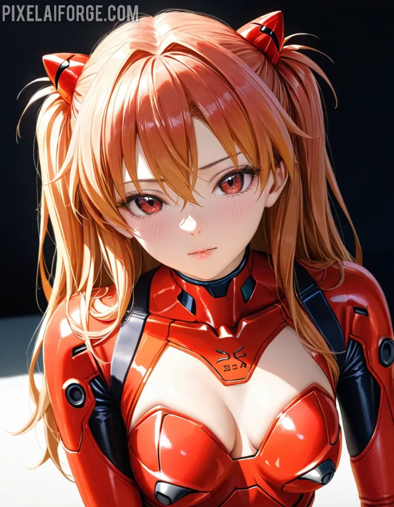 Imágenes Ultra-Detalladas Generadas por IA de Asuka Langley Soryu