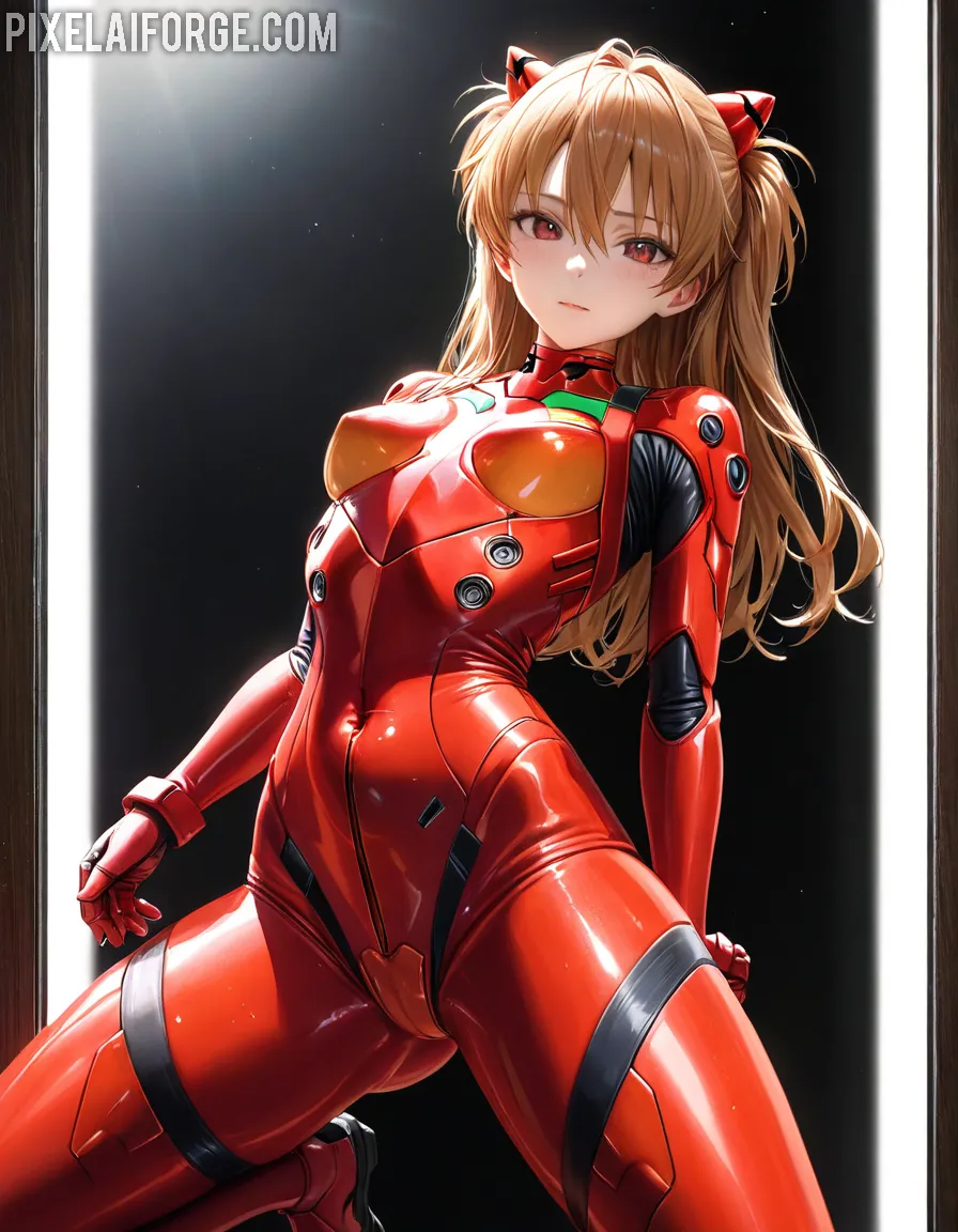 Imágenes Ultra-Detalladas Generadas por IA de Asuka Langley Soryu