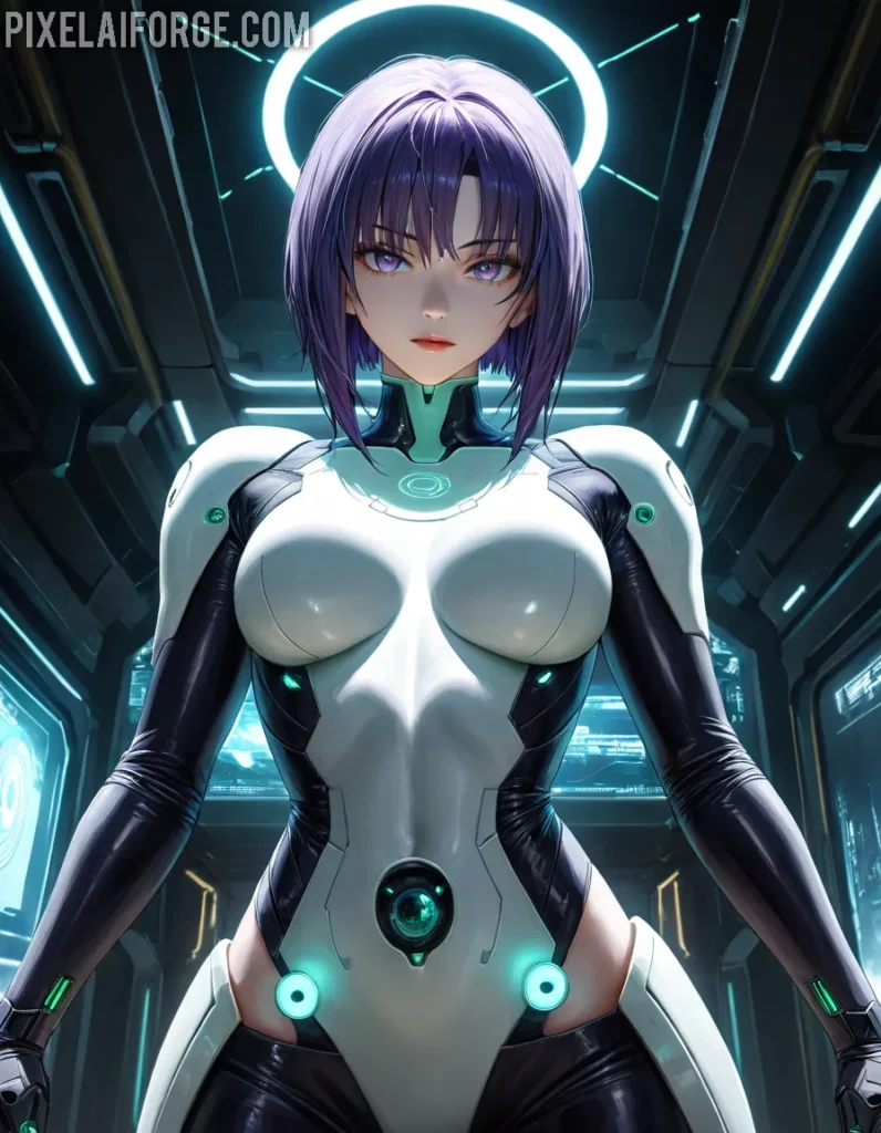Kusanagi Motoko La Mayor de Ghost in the Shell