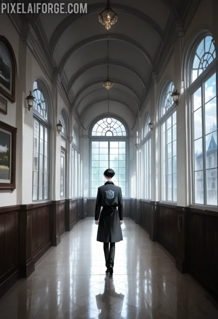 Levi recorre visualmente el orden cronológico de Attack on Titan