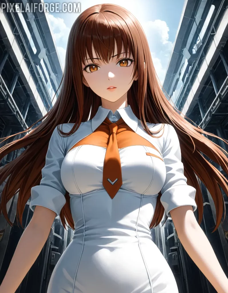 Makise Kurisu 18 años, genio de Steins;Gate