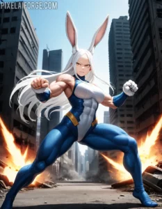 Mirko 27 años de poder heroico en My Hero Academia