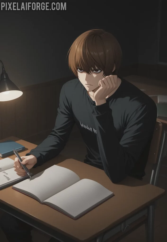 Primer Uso del Death Note El Nacimiento de Kira