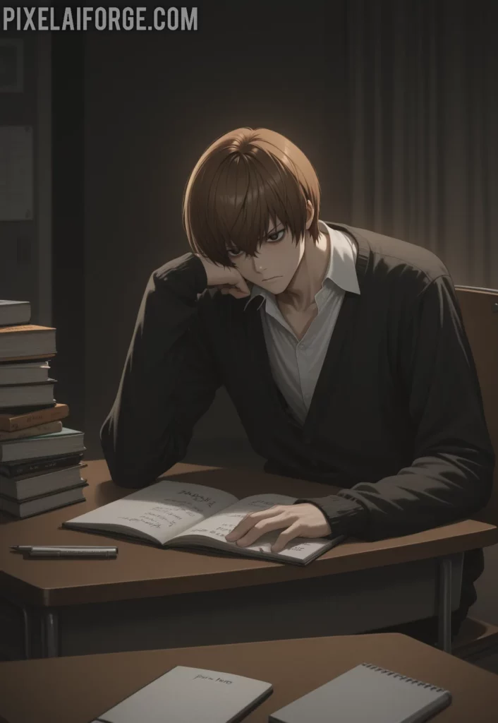 Primer Uso del Death Note El Nacimiento de Kira