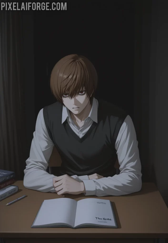 Primer Uso del Death Note El Nacimiento de Kira