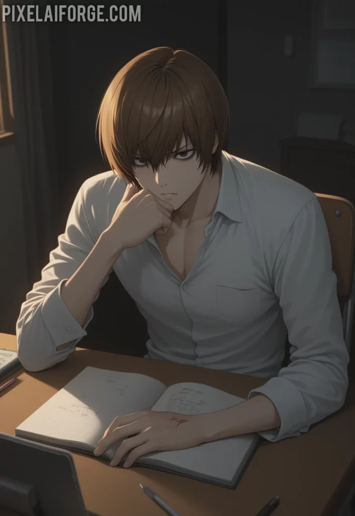 Primer Uso del Death Note El Nacimiento de Kira