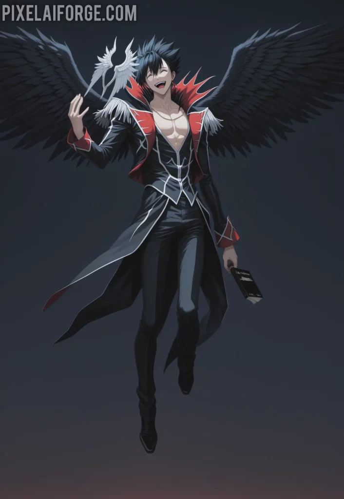 Ryuk El Shinigami Observador del Juego de la Muerte