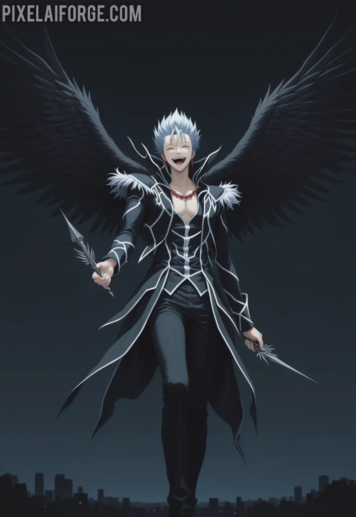 Ryuk El Shinigami Observador del Juego de la Muerte