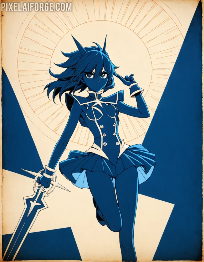 Ryuko Matoi 17 años, rebelde de Kill la Kill
