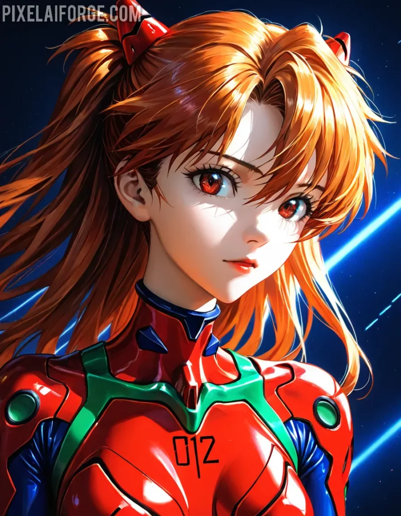 Sabías que Asuka Langley Soryu tiene 14 años en Neon Genesis Evangelion