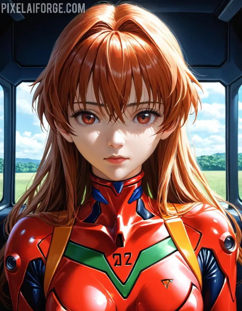 Sabías que Asuka Langley Soryu tiene 14 años en Neon Genesis Evangelion